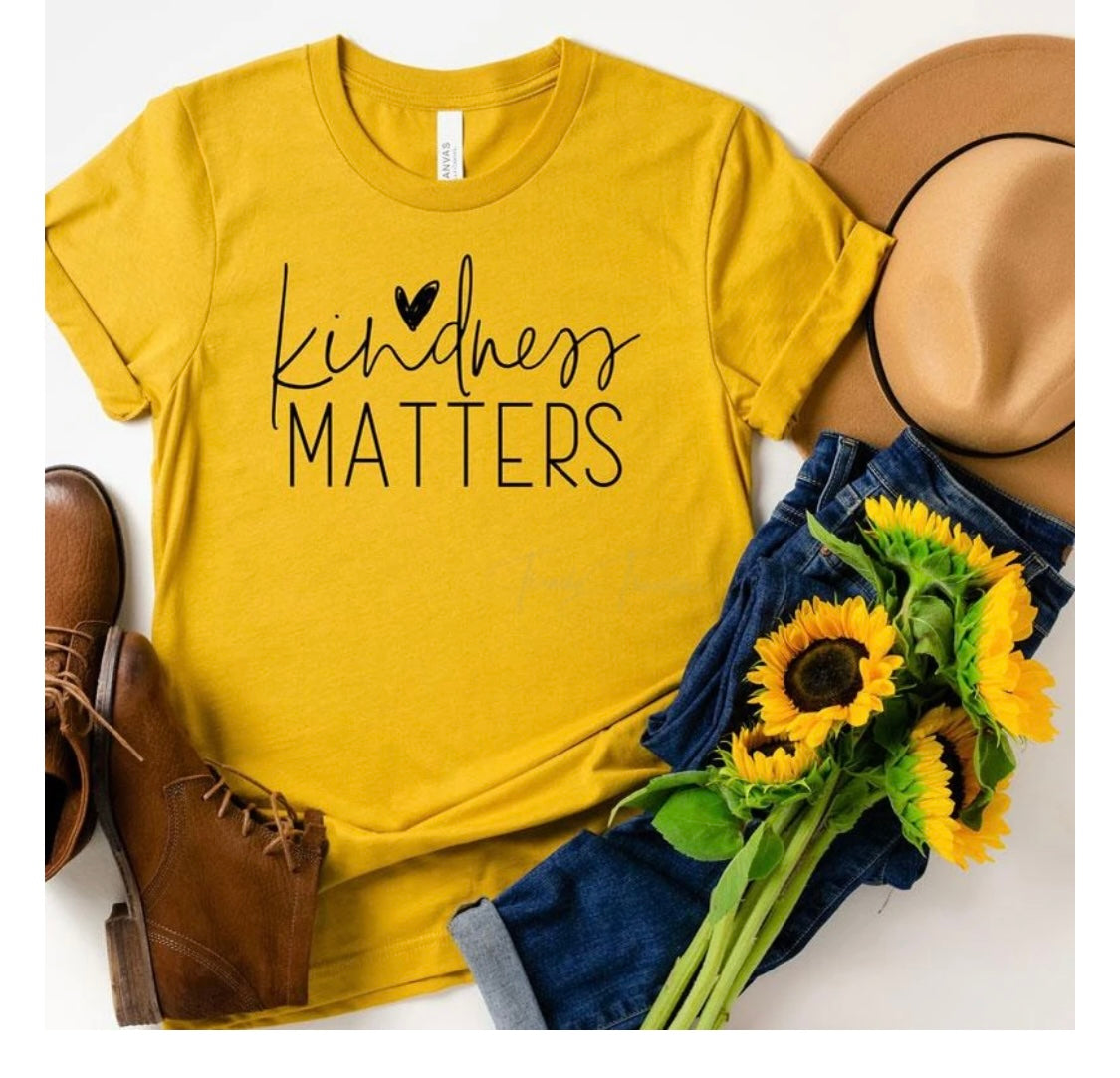 Kindness Matters Bella Canvas T-shirt