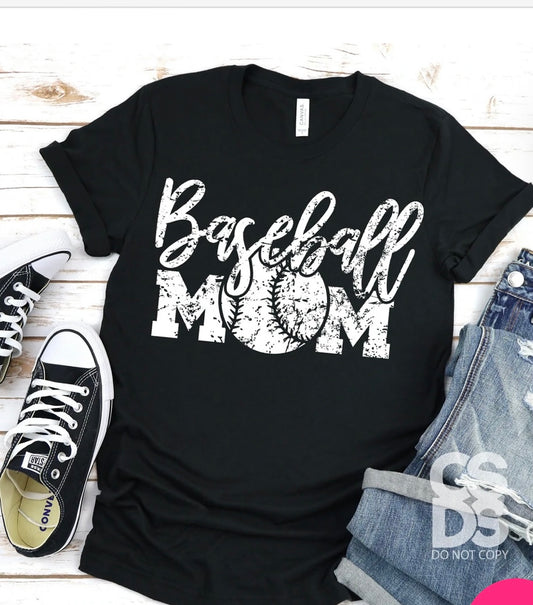 Baseball Mom Bella Canvas T-shirt